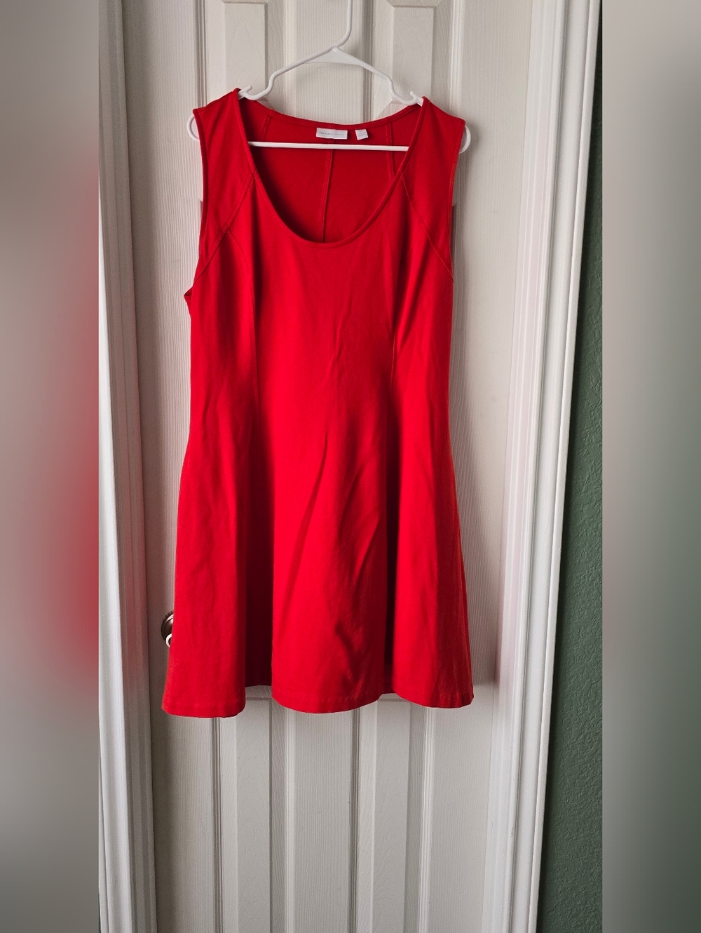 Fit And Flare Red Dress